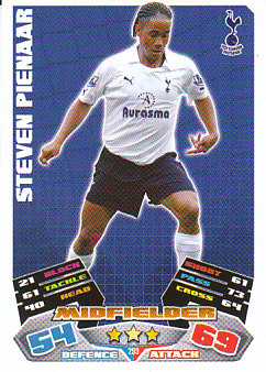 Steven Pienaar Tottenham Hotspur 2011/12 Topps Match Attax #299